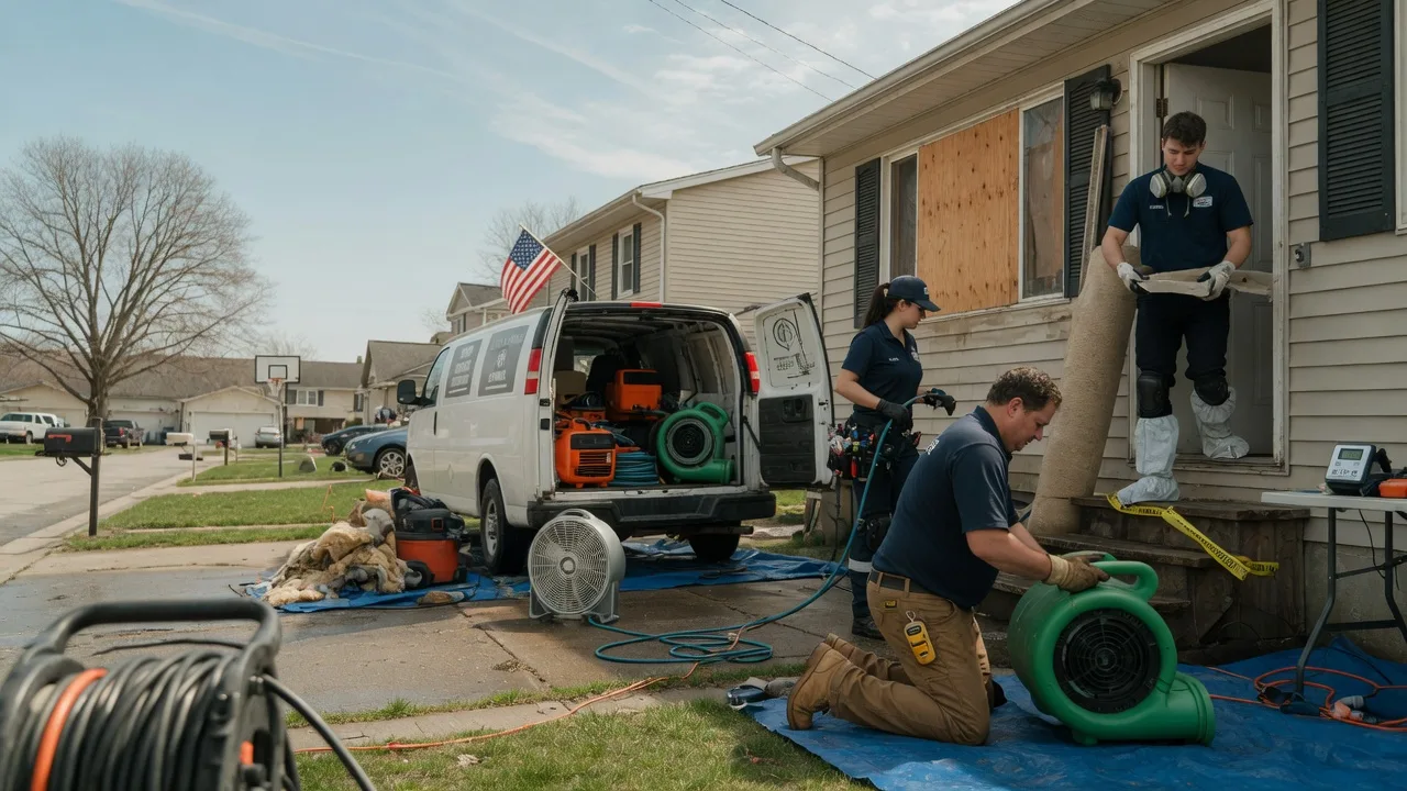 Water Damage Restoration in Hainesport, NJ near me